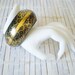 Vintage Bangle Bracelet Tribal Pattern 1970s Gypsy Chic