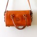 ON HOLD: Vintage carmel brown Dooney and Bourke satchel doctor bag