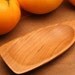 Wooden saute spoon of Cherry wood