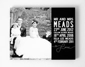 Valentine's Day 16" x 20" Canvas - Wedding Keepsake Canvas Il_170x135