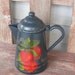 Black painted coffe pot coffee pot
