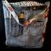 Denim Bookbag/Tote/Carryall/Craft bag