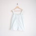 EOTY SALE - vintage embroidered top with lace / pale seafoam green / apron cami
