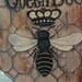 OOAK RECLAIMED Primitive PINE Queen Bee Wood Art Piece