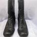 Nine West black leather boots, womens black leather boots, nine west leather boots