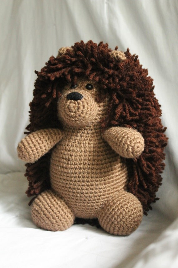 Herbert the Hedgehog - Amigurumi Plush Crochet PATTERN ONLY (PDF)