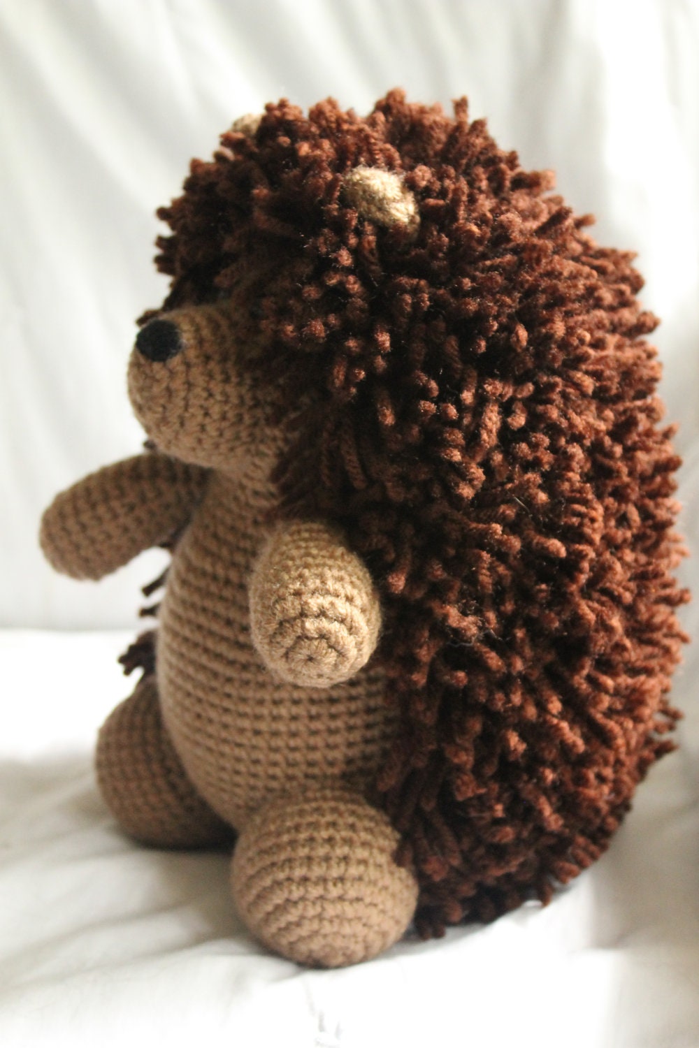 Herbert the Hedgehog Amigurumi Plush Crochet by daveydreamer