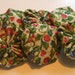 Fabric Yo Yos - Holly with Ornaments - Christmas