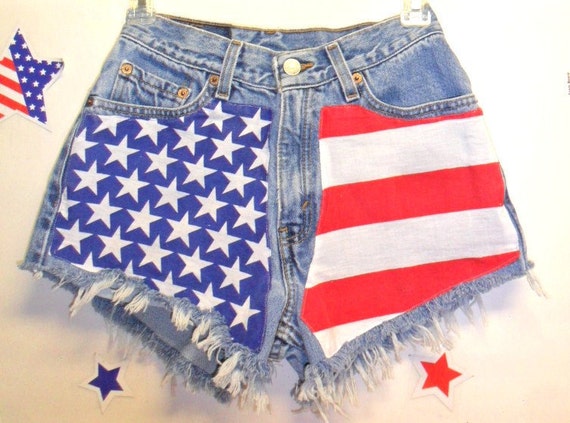 vintage levis high waisted denim shorts