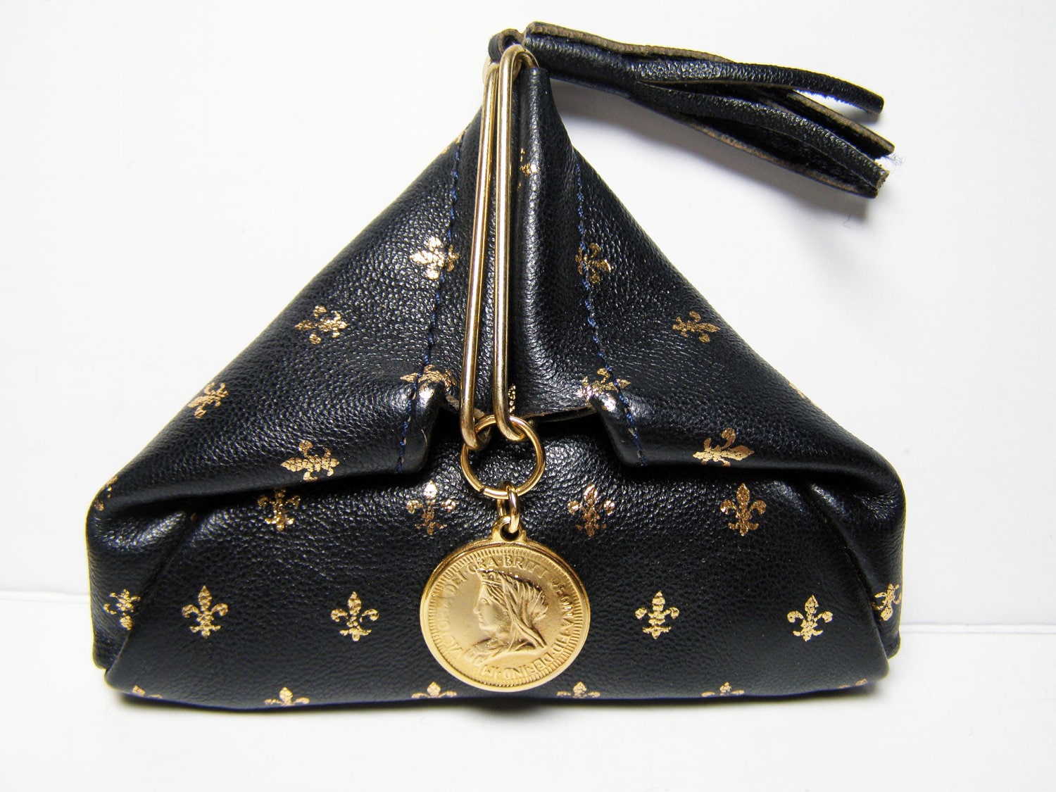 NEW Vintage Fiocchi Italian Leather Coin Purse by LorettasCache