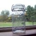 SALE- Mason Jar / Vintage Queen Mason Jar / Smalley & Co