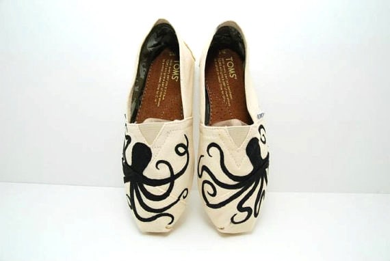 Octopus Custom TOMS Shoes