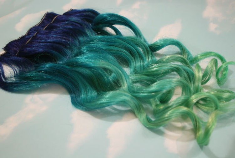 Blue Lagoon Hair Extensions - wide 9