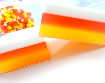 Halloween Soap - Candy Corn Soap - Halloween Favor - Candy Soap - Halloween Gift - Soap for Kids - Halloween Candy Soap