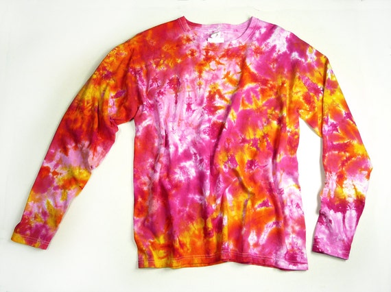 tie dye long shirts