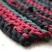 CUSTOM LISTING Christmas Trivet Cake Pan Size Burgundy Forest Green Black Rustic Holiday Decor Country Kitchen 10x14 --US Shipping Included