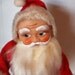vintage japan music box SANTA 60s christmas decor
