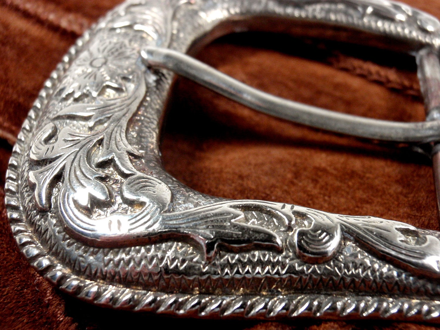 Western Ranger Belt Buckle... for Wearing or Western Christmas