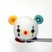 Amigurumi- Clown bear MochiQtie - Stuffed mini crochet toy doll - crochet amigurumi