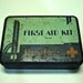 Vintage Art Deco Johnson & Johnson Tin First Aid Kit number16