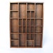 Vintage Shadowbox Wood Wall Hanging