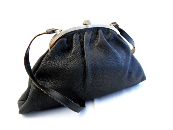 classic black shoulder bag