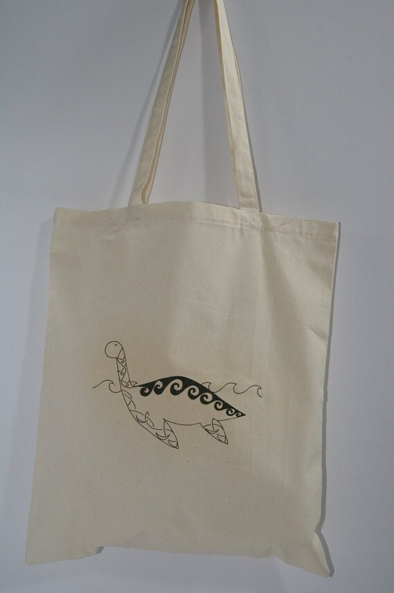 Items similar to Celtic fusion Loch Ness Monster / NESSIE printed