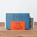 Happy Kitty Chinese Letter Book Napkin Holder
