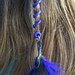 NEW Twistyz Hair twist wraps spirals handmade any color 2/5.99 with feather
