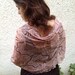 Terra cotta paisly shawl , 4 options top, pink-brown vintage inspired shawl. ready to ship