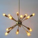 RESERVED FOR MELISSA Vintage Original Sputnik 16 Arm Chandelier