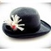 Betmar Black Straw Hat