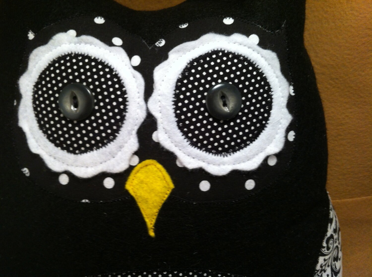 large stuffed owl