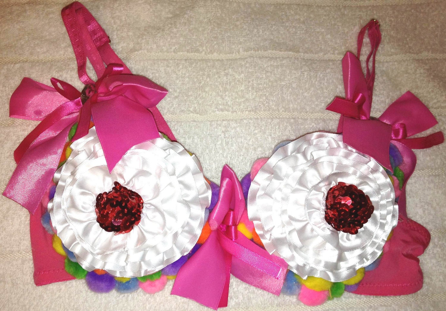Cupcake bra by YOLOBABY on Etsy