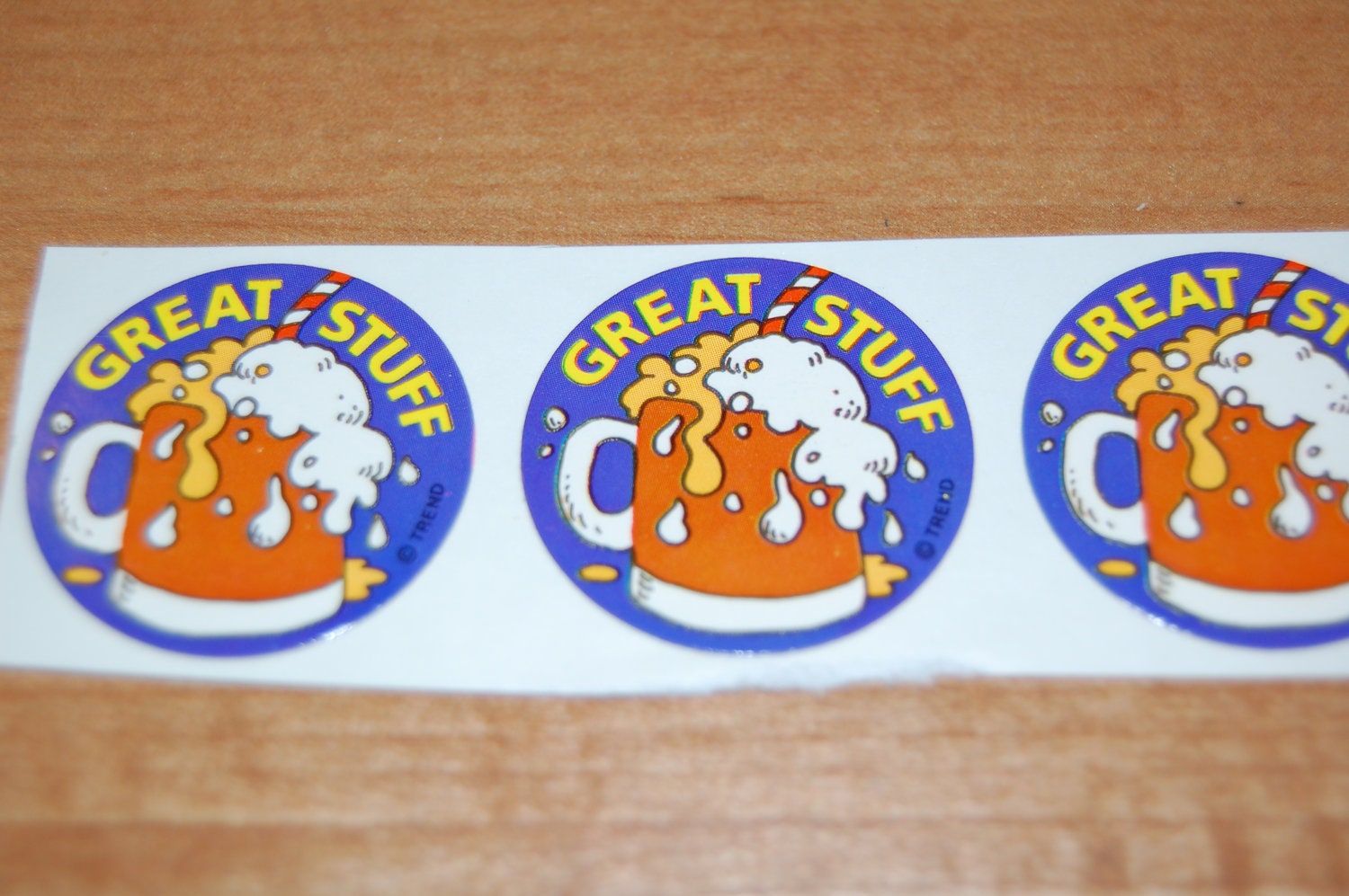 Vintage Trend Scratch and Sniff Stickers by luv4cards on Etsy