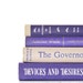 Purple Beige 4 Book Collection Interior Design Vintage Book Decor