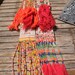 Embroided Textile Tribal Panel By The Hmong Hilltribe People