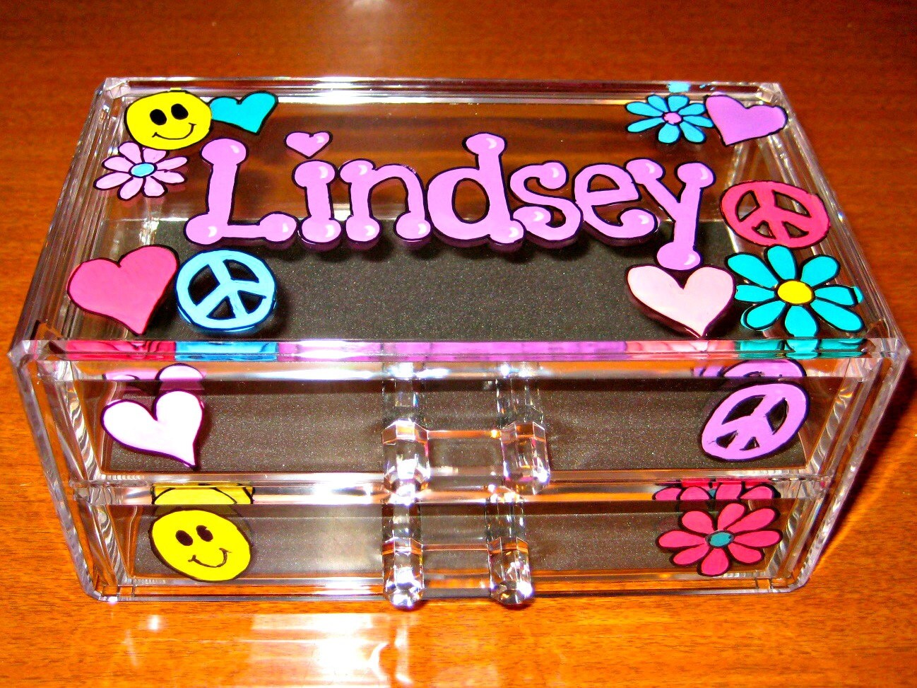Personalized Acrylic Jewelry Box