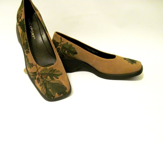 rockport wedge shoes