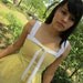Satsuki Dress-Yellow With White Polka-Dots