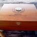 Wood Cigar Humidor 30 Cigars - Ashton Humidor with Humidifer and Analog Hygrometer