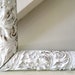 Vintage Shabby Chic Frame White Wooden