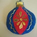 Old Fashioned Punch Needle Ornament