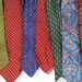 Vintage Neckties, Vintage Necktie, Men's Tie, Vintage Menswear, Silk Men's Necktie, Silk Tie, SILK, Vintage Ties