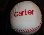 Personalized Sports Pillow - Baseball Plush Pillow Personalized with Name - Awesome Childrens Sports Gift - Football and Basketball