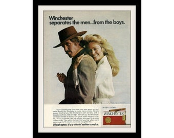 1981 TOM SELLECK Cowboy Photo Ad Chaz Cologne by StillsofTime