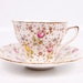 Vintage Rosina Teacup Bone China England June Pattern