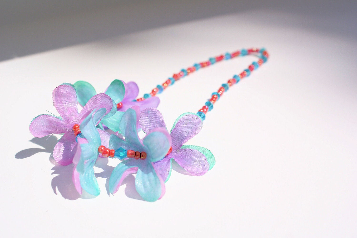 Flower Lei Car Air Freshener Hang on Mirror Fragrance