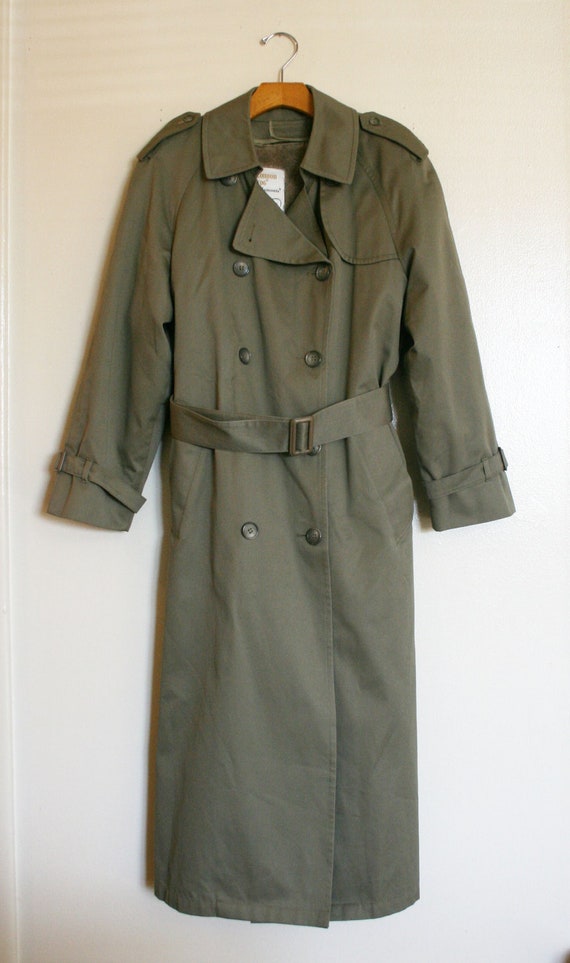 Ladies London Fog Maincoats Trench Coat by vintagefindsetcetera