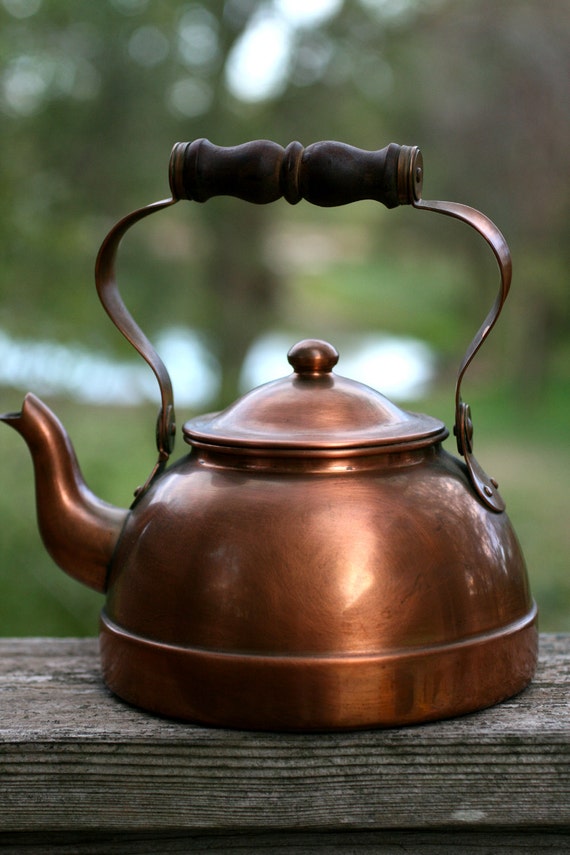 Vintage Copper Teapot 9